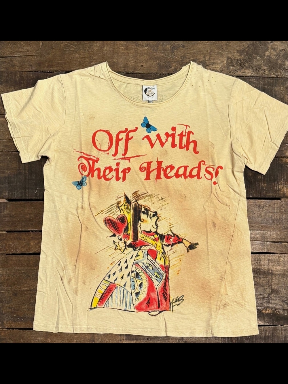 🔥BRAND NEW Moon Dance Tee - Royal Rebel 'Off With Their Heads!' Jaded Gypsy